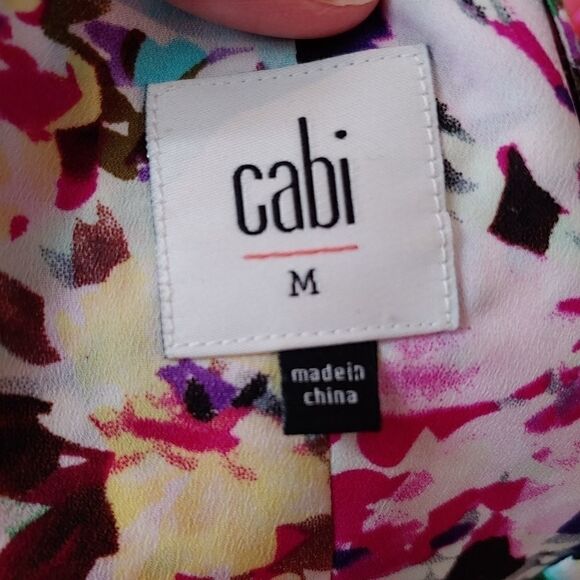 Glorious CAbi floral print top - Picture 9 of 11